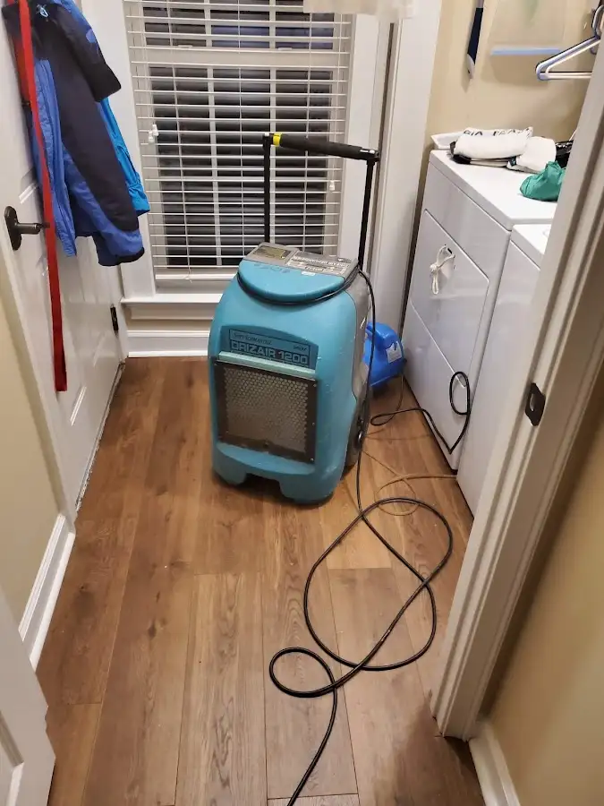 Commercial dehumidifier deployed for Flood Damage Cleanup in Butte-Silver Bow
