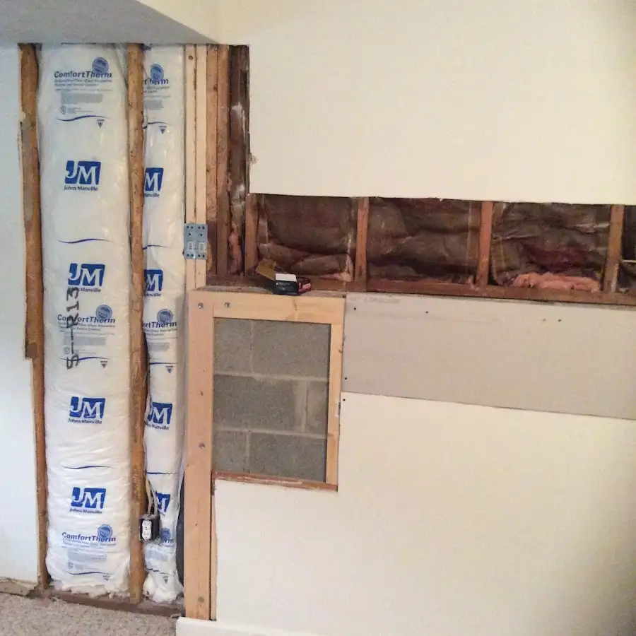 Wall insulation replacement during Contents Cleaning & Restoration in Butte-Silver Bow